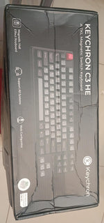 Teclado mecánico con cable Keychron C3/HE/TKL, interruptores magnéticos