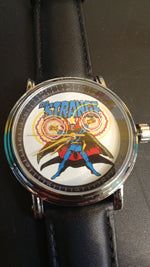 Reloj de cuarzo metálico "Dr. Strange" de Marvel para hombre.