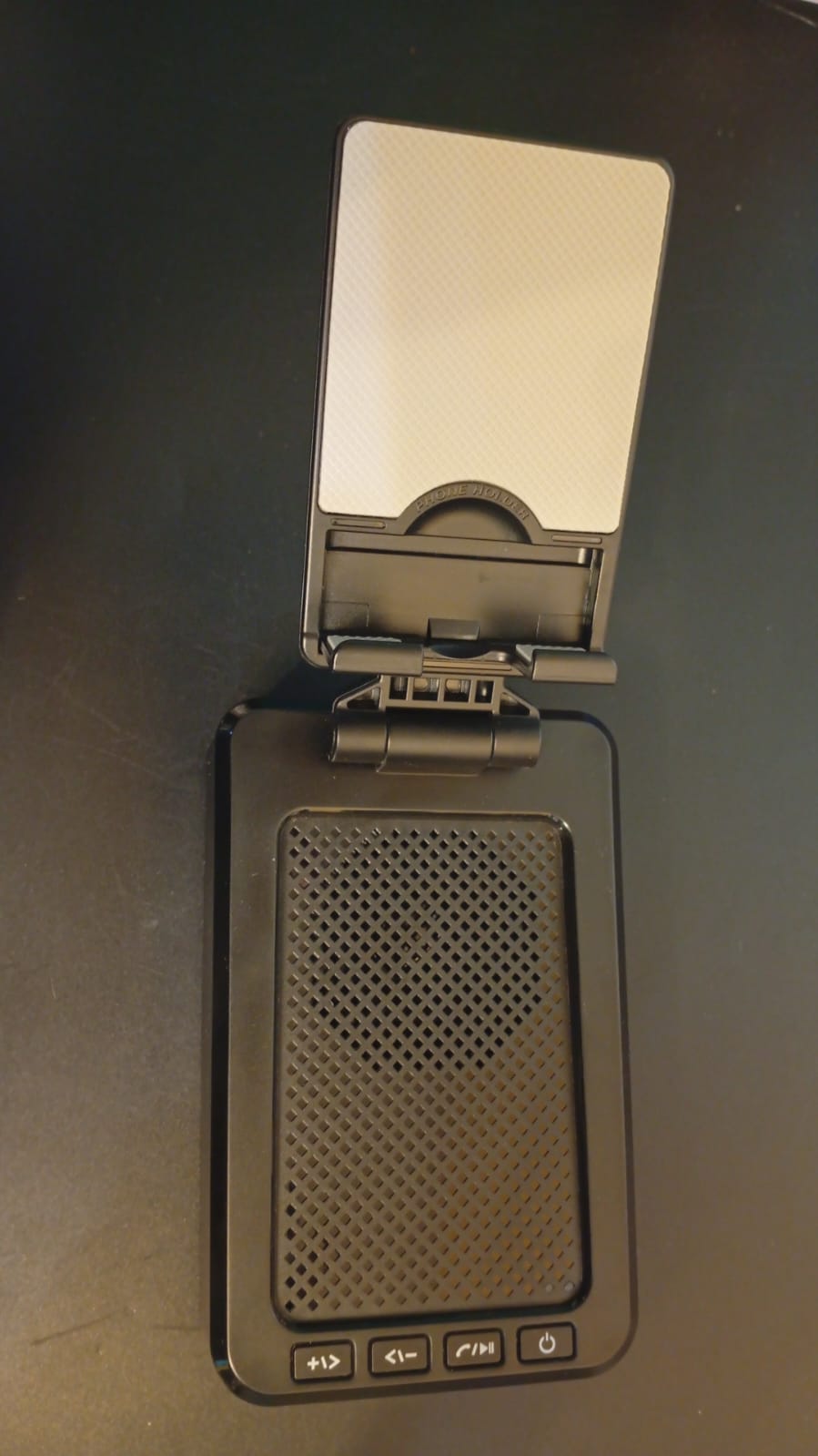 Soporte para teléfono celular con altavoz, Bluetooth, inalámbrico.