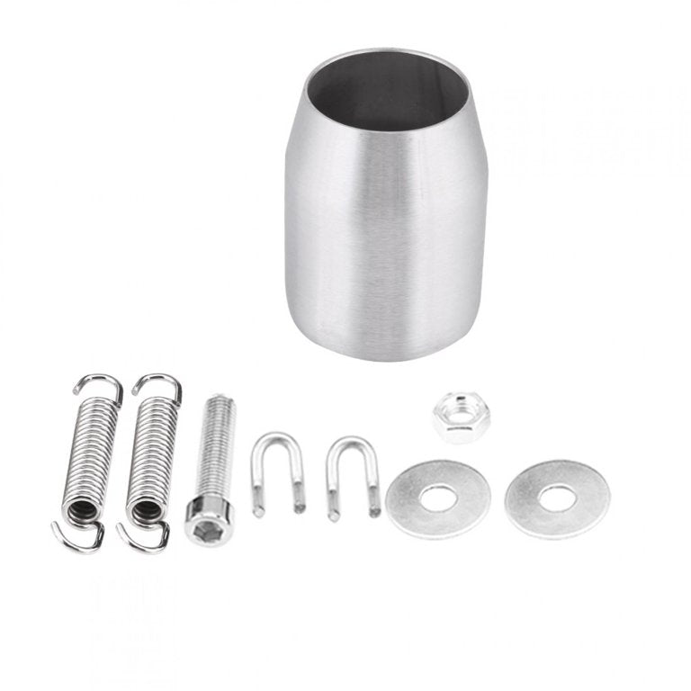 Silenciador de escape, 51mm, P/motocicleta, Qiilu.(USADO).