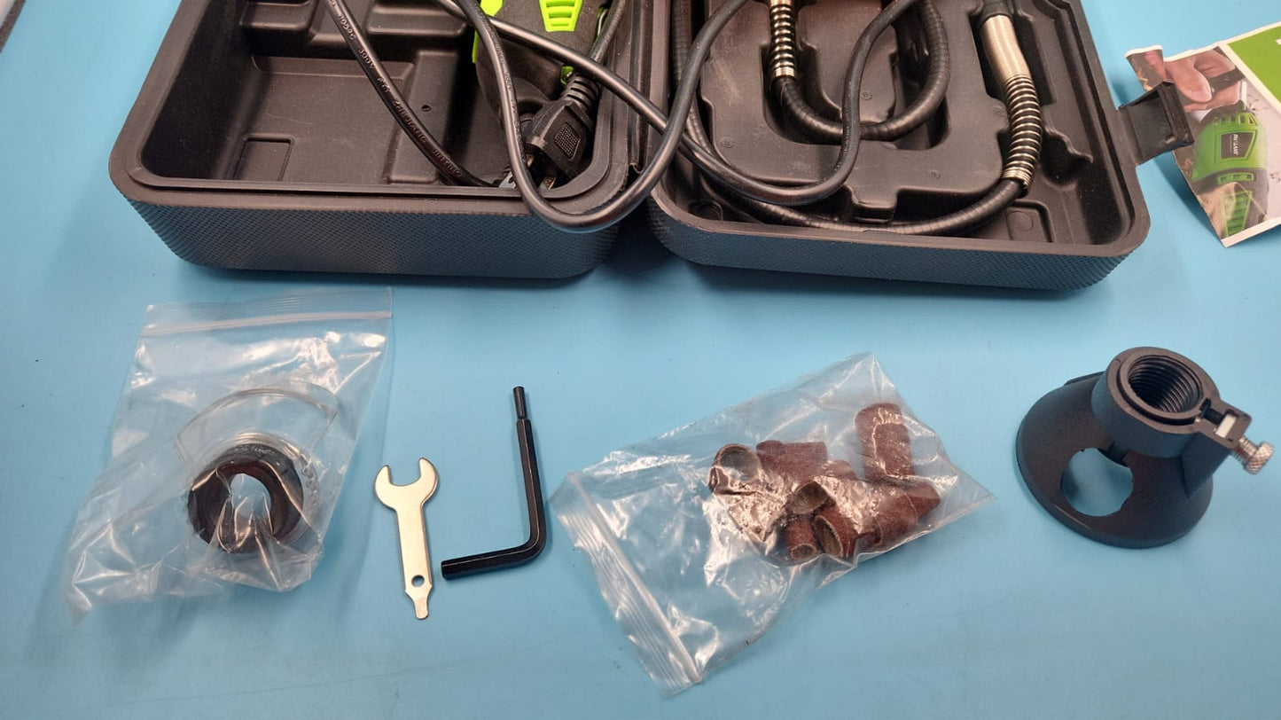 Kit de herramientas rotativas de 180 W, PHALANX de 1.5 amperios 6 velocidades