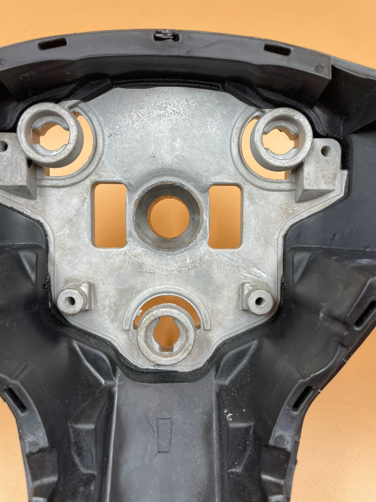 ZIMABLUE-Volante de yugo personalizado, piel de napa sin ribete delantero.(USADO)