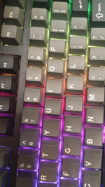 Teclado mecánico con cable Keychron C3/HE/TKL, interruptores magnéticos