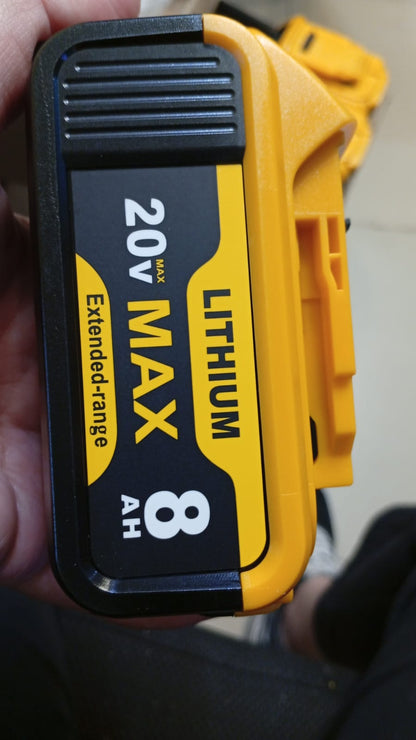 Baterías de repuesto Yayetur, compatible con Dewalt, 20V Max 8000 mAh
