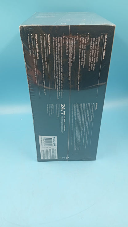 Router Netgear Nighthawk Tri-Band WiFi 7 (RS700S), 200 Dispositivos.