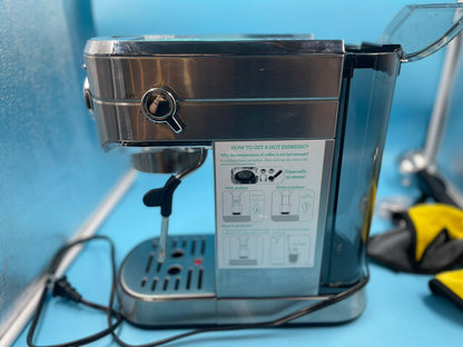 Cafetera Espresso CASABREWS CM5418, de Acero Inoxidable.(USADA)