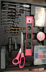 Kit de herramientas Tverim, rep. domésticas/automotrices, 412 pcs.