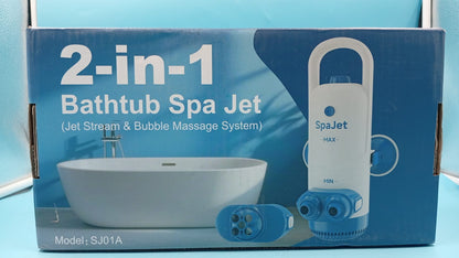 Jet - Spa de burbujas y masaje 2 en 1, para bañera Dowento SJ01A