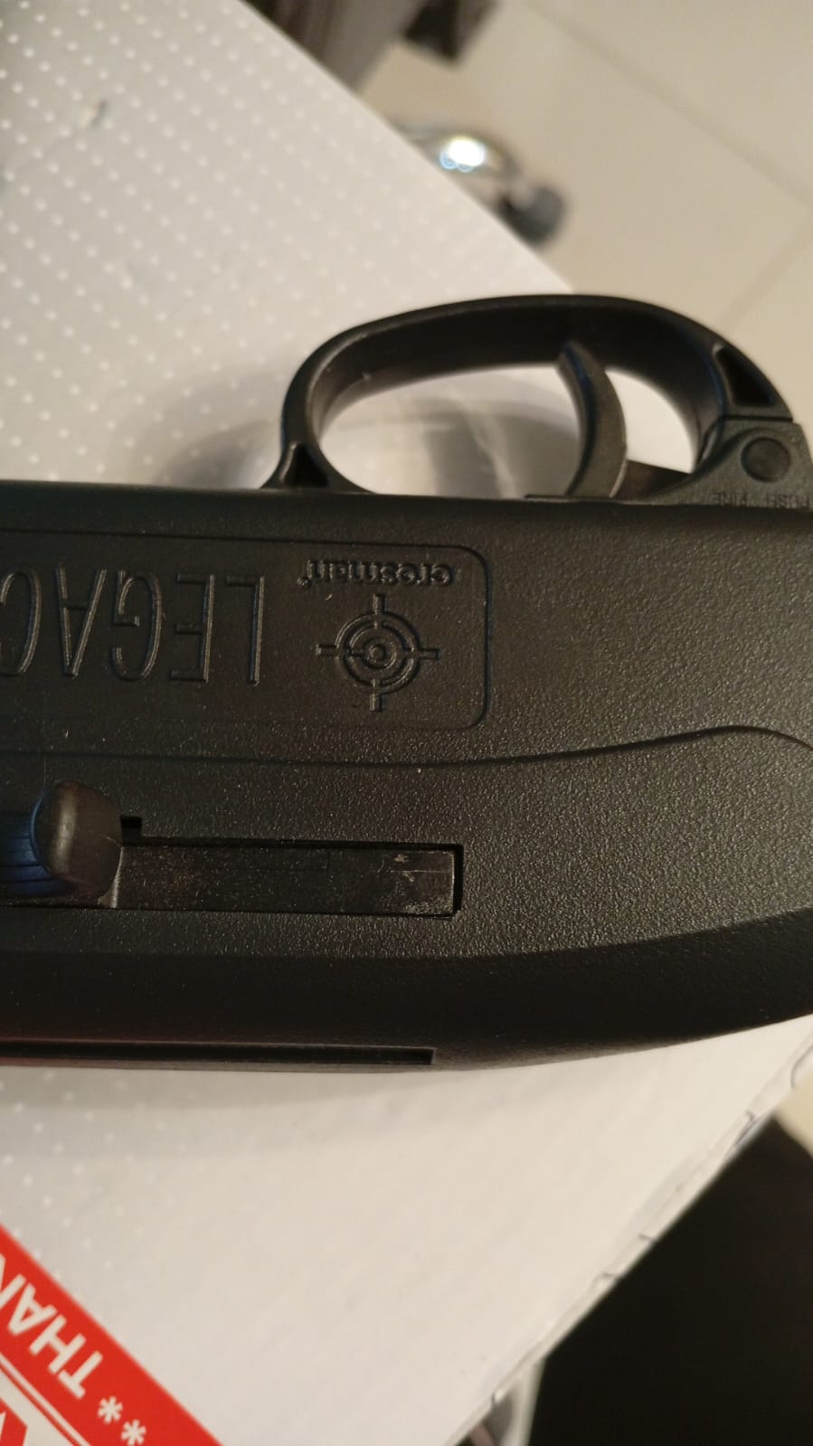 Rifle de aire de bomba variable, Crosman legacy 1000, (USADO).