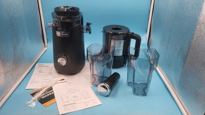 ACOQOOS Extractor Prensado Frio 1.8L Boca Ancha 13.5cm