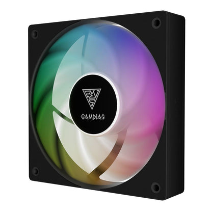 Ventiladores Gamdias Notus M1 120mm ARGB 3 Pack (USADO)