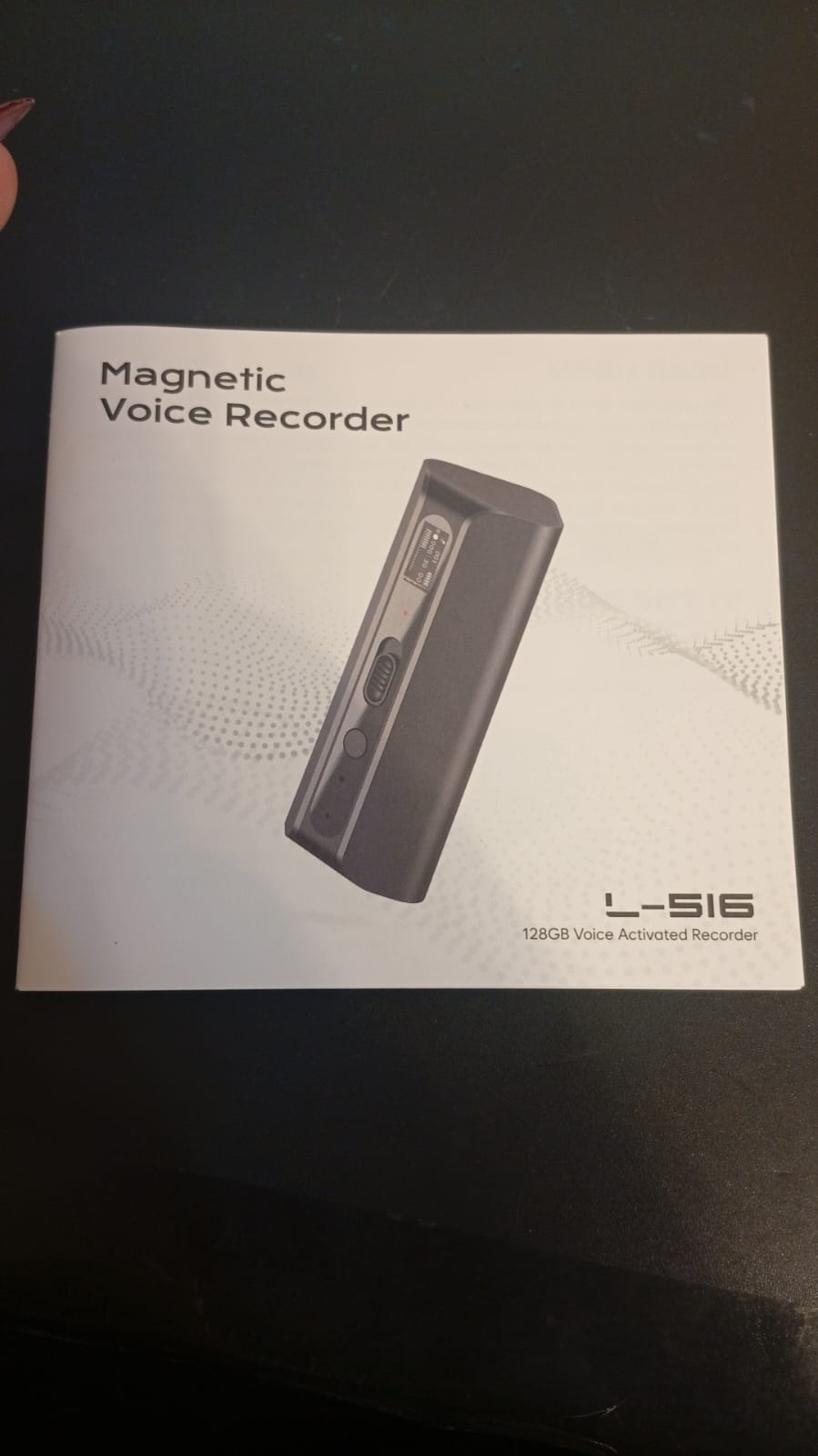 Grabadora de voz digital, con triple reducción de ruido, 9800Hrs.