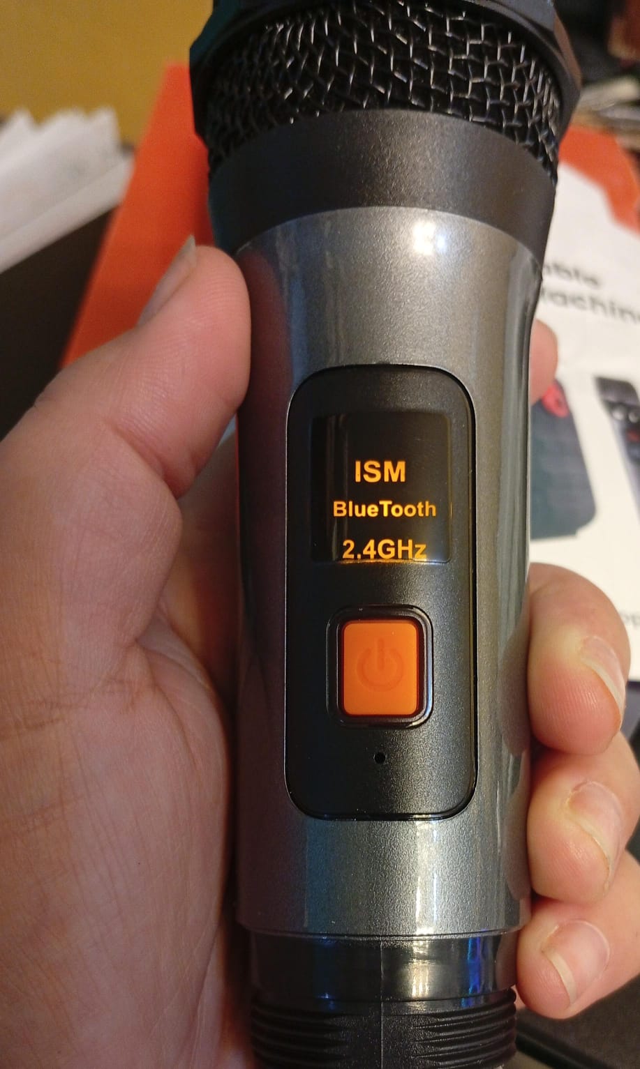 Máquina de karaoke, con 2 micrófonos inalámbricos, K9-M.
