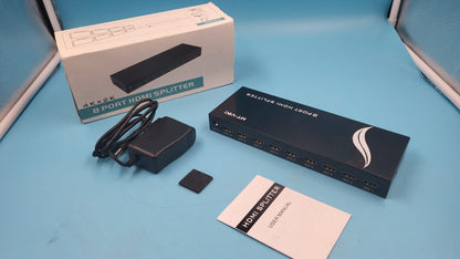 Divisor HDMI de 1 x 8 de Anlink-1 en 8 salidas, alta calidad Ultra HD 4K