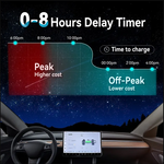 Cargador A6/Ev Monofásico 3.5kw, 16A, portátil para vehículos eléctricos.