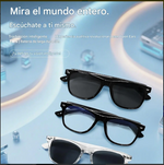 Lentes Inteligentes, F-16 Bluetooth 5.4, Audio Open Ear, Llamadas y Fitface.