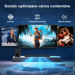 Barra de sonido con subwoofer, Bluetooth Home Theater, 120W (USADO)