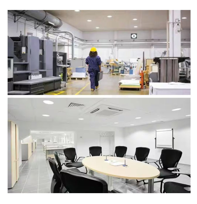 Luces Iluminación LED empotrada Amico de 5/6 pulgadas y 5 CCT 12 pack