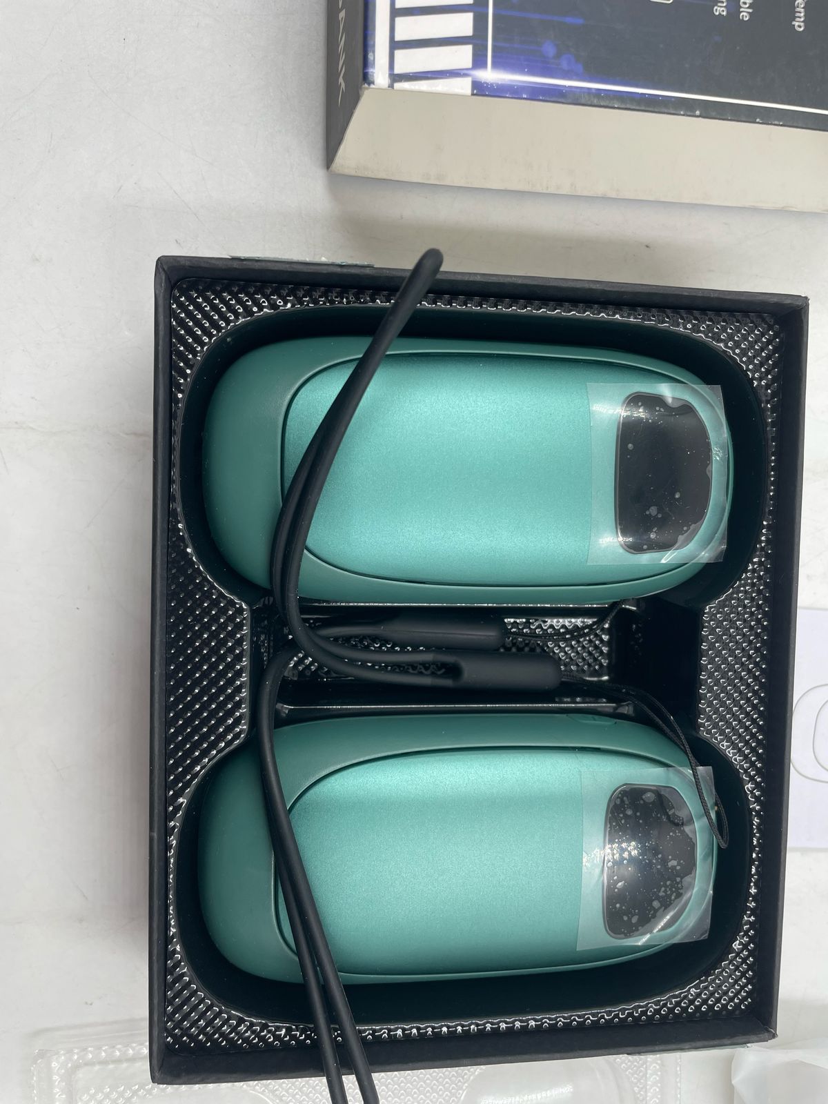 Calentadores de manos recargables, paquete de 2 calentadores de manos eléctricos.