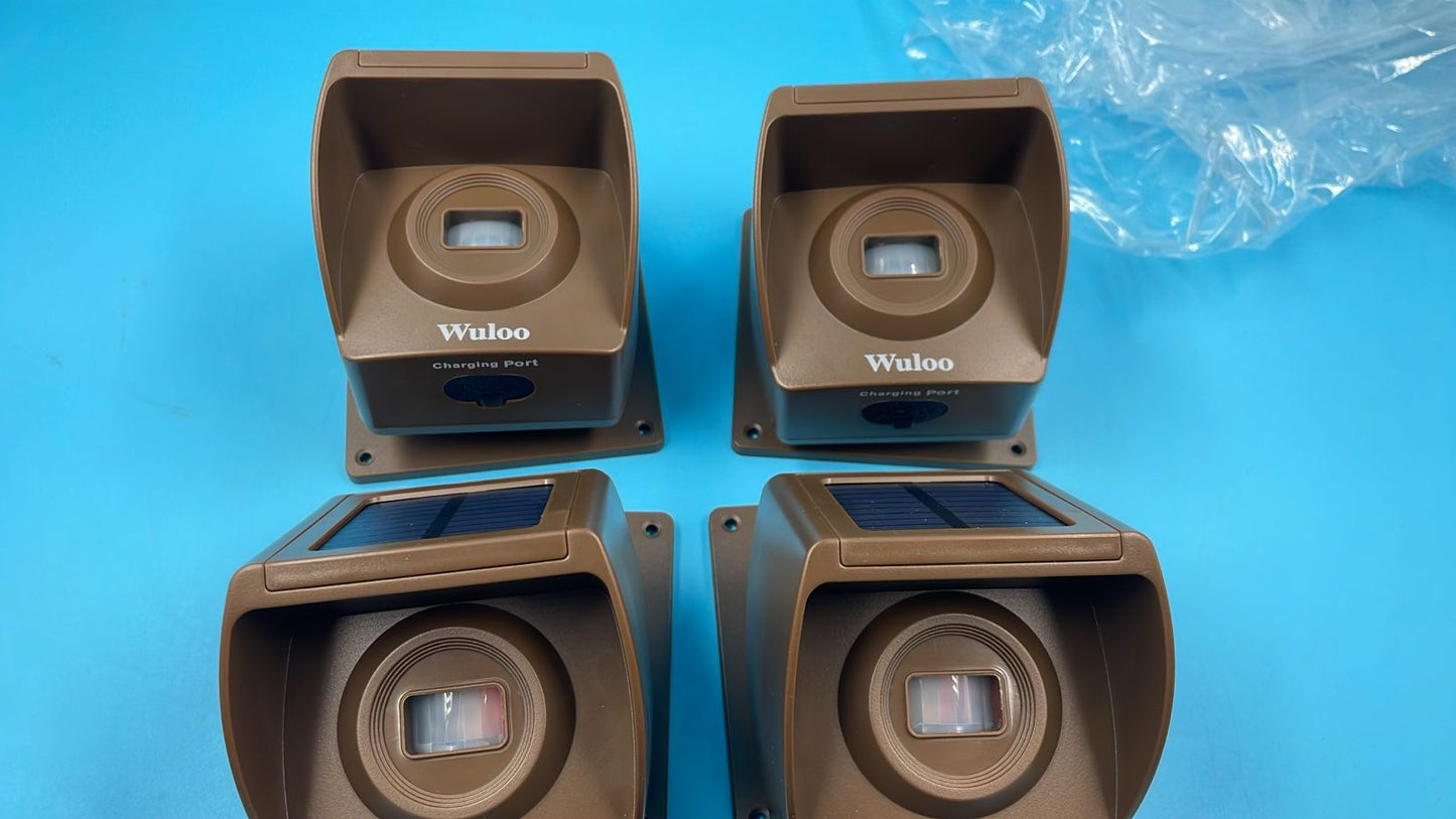 Sistema de alarmas de entrada de alcance Wuloo.