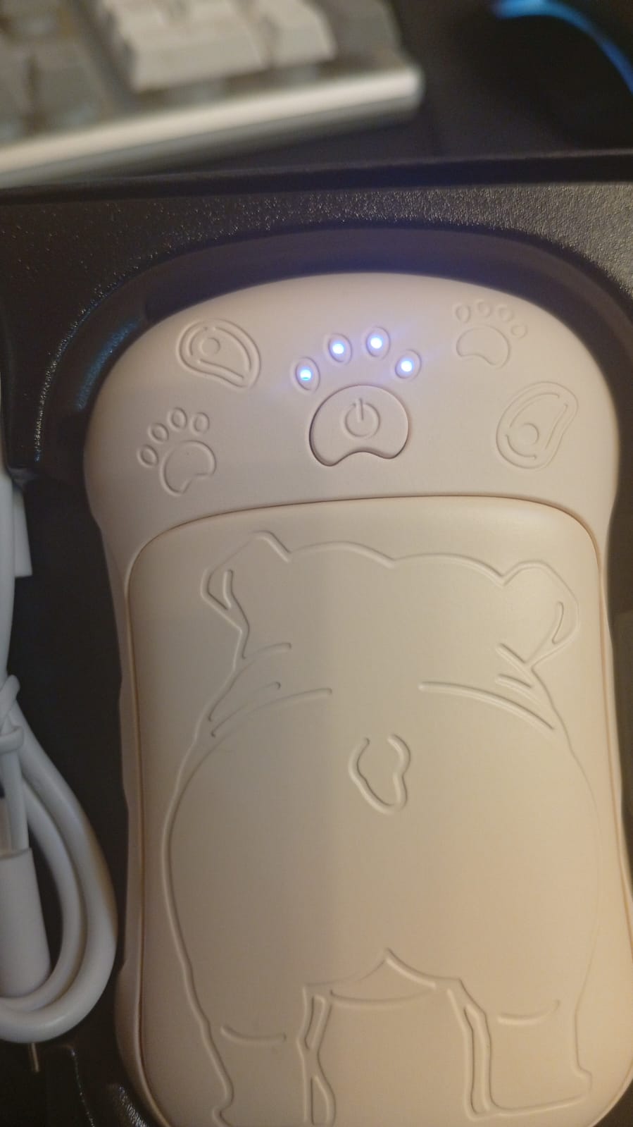 Calentadores de manos recargables, magnéticos, recargables.