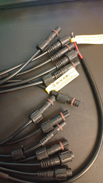 Kit de 12 luces LED-RGB, coche, todoterreno, 4x4, camión,(USADO).