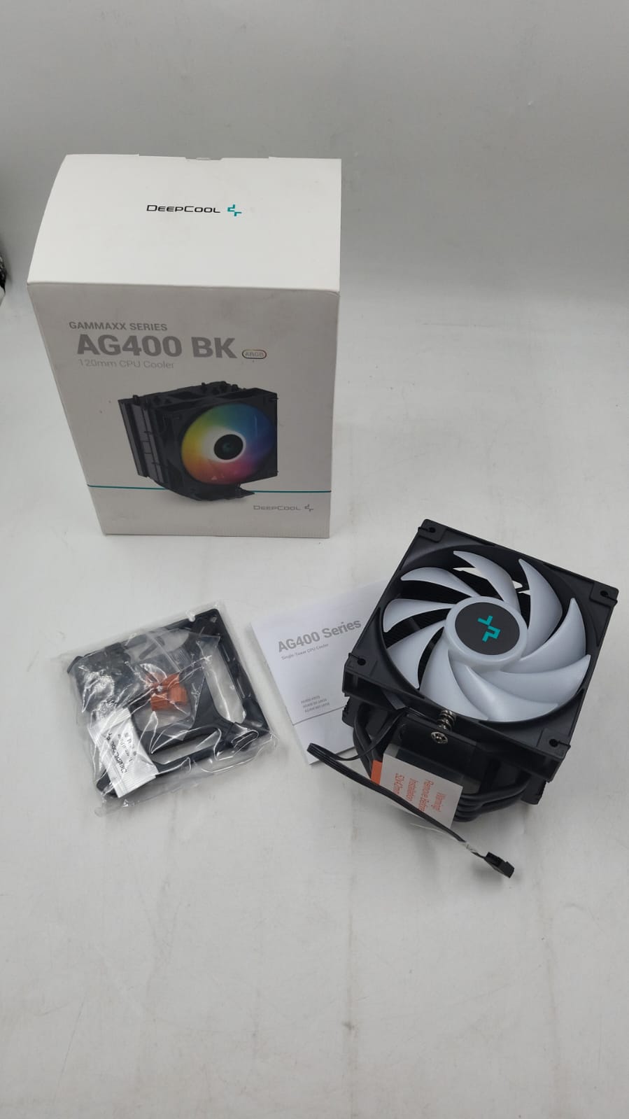 Disipador Deepcool AG400 BK ARGB Negro DEEPCOOL