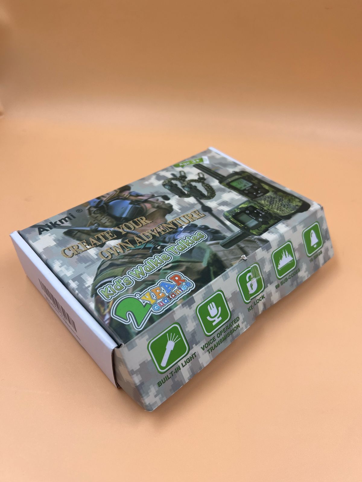 Walkie-talkies niños 8 canales 3 km alcance (USADO)