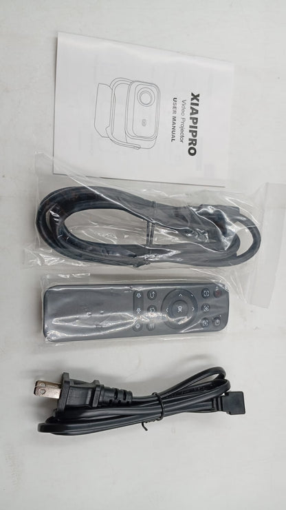 Mini proyector con WiFi y Bluetooth, inteligente, 1080p, 15000L.
