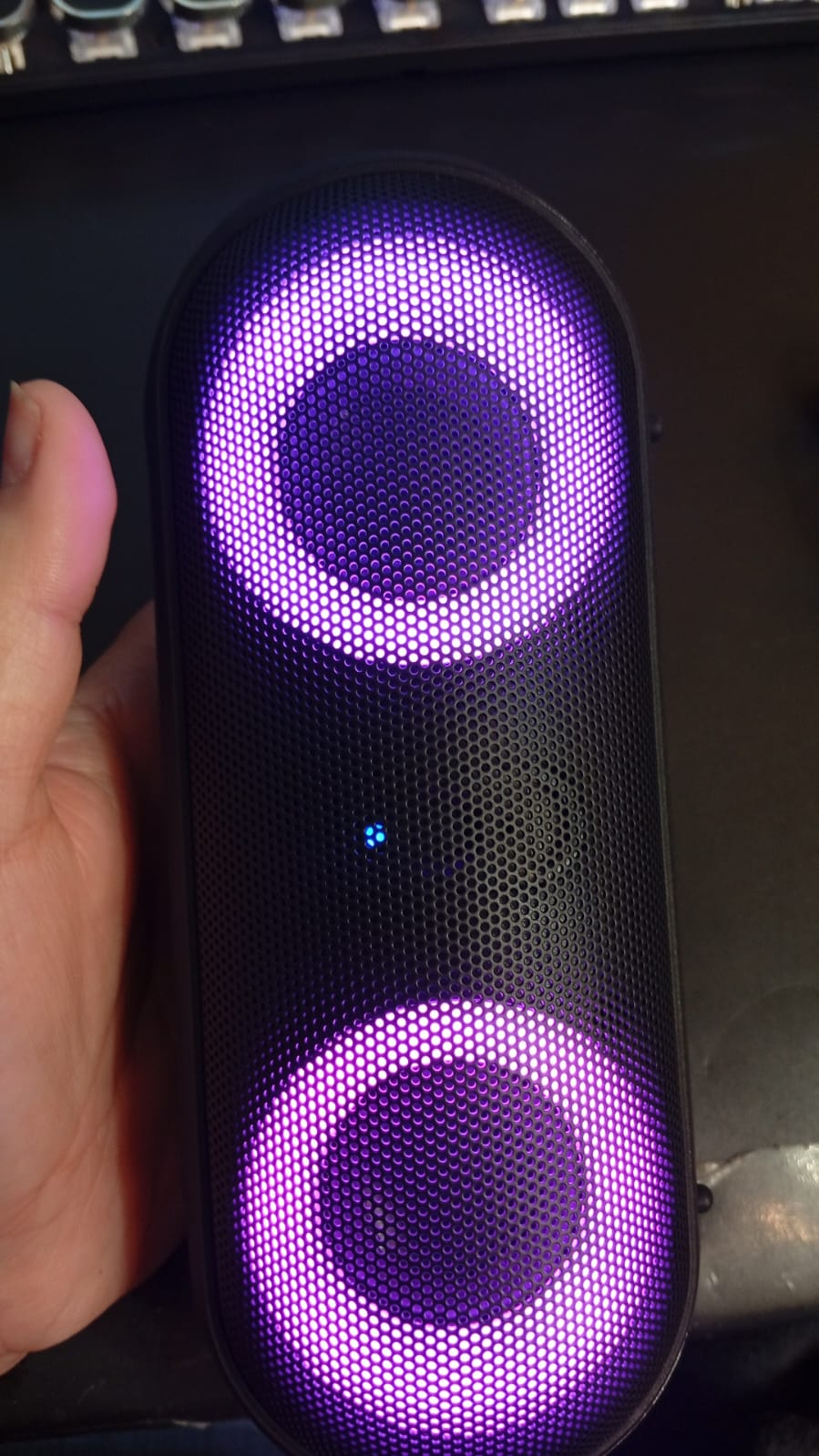 Altavoz portátil Bluetooth, Notabrick VI, RGB Recargable.