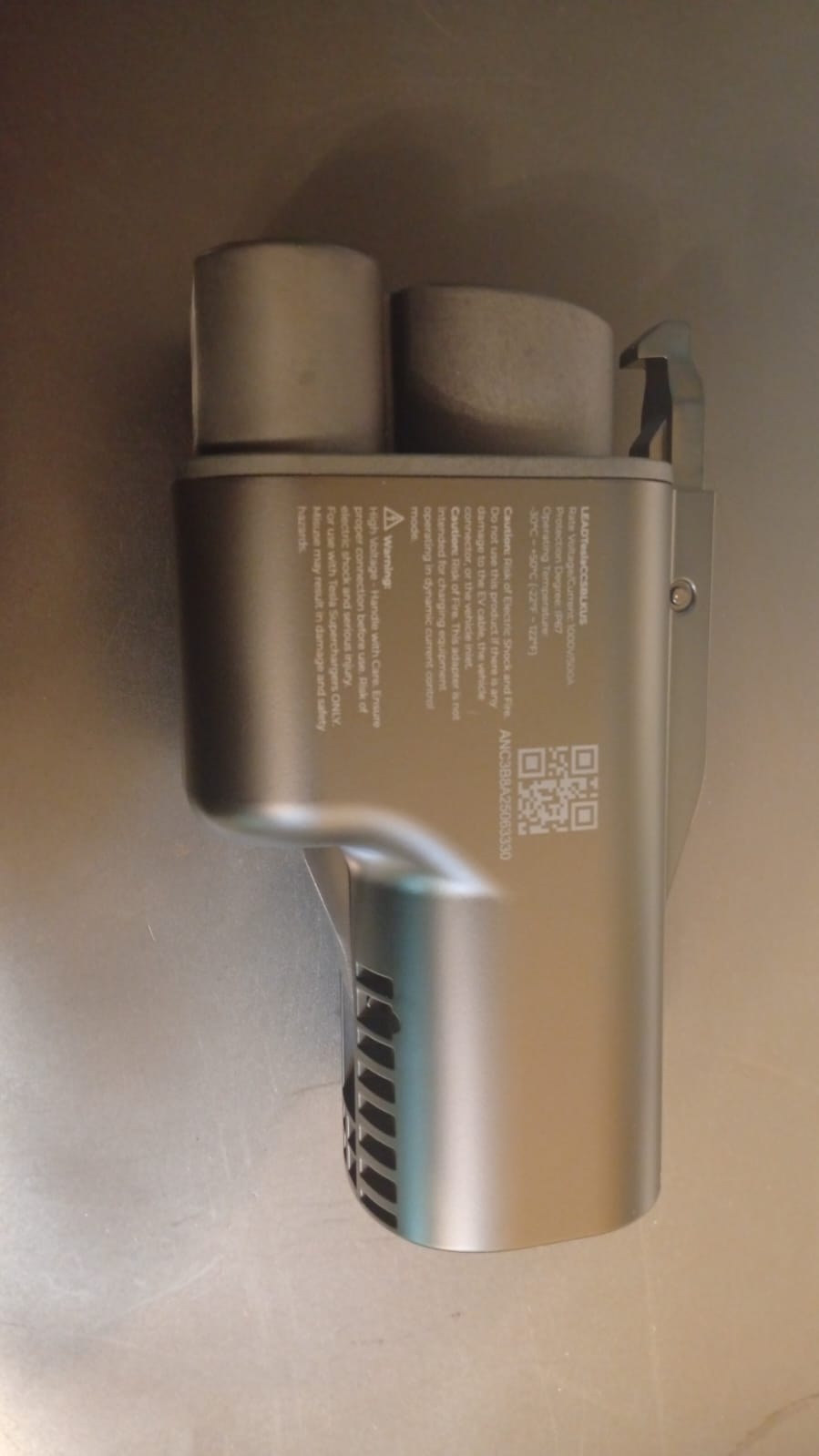 Adaptador Lectron, para Tesla, (NACS) a CCS, vehículo eléctrico.