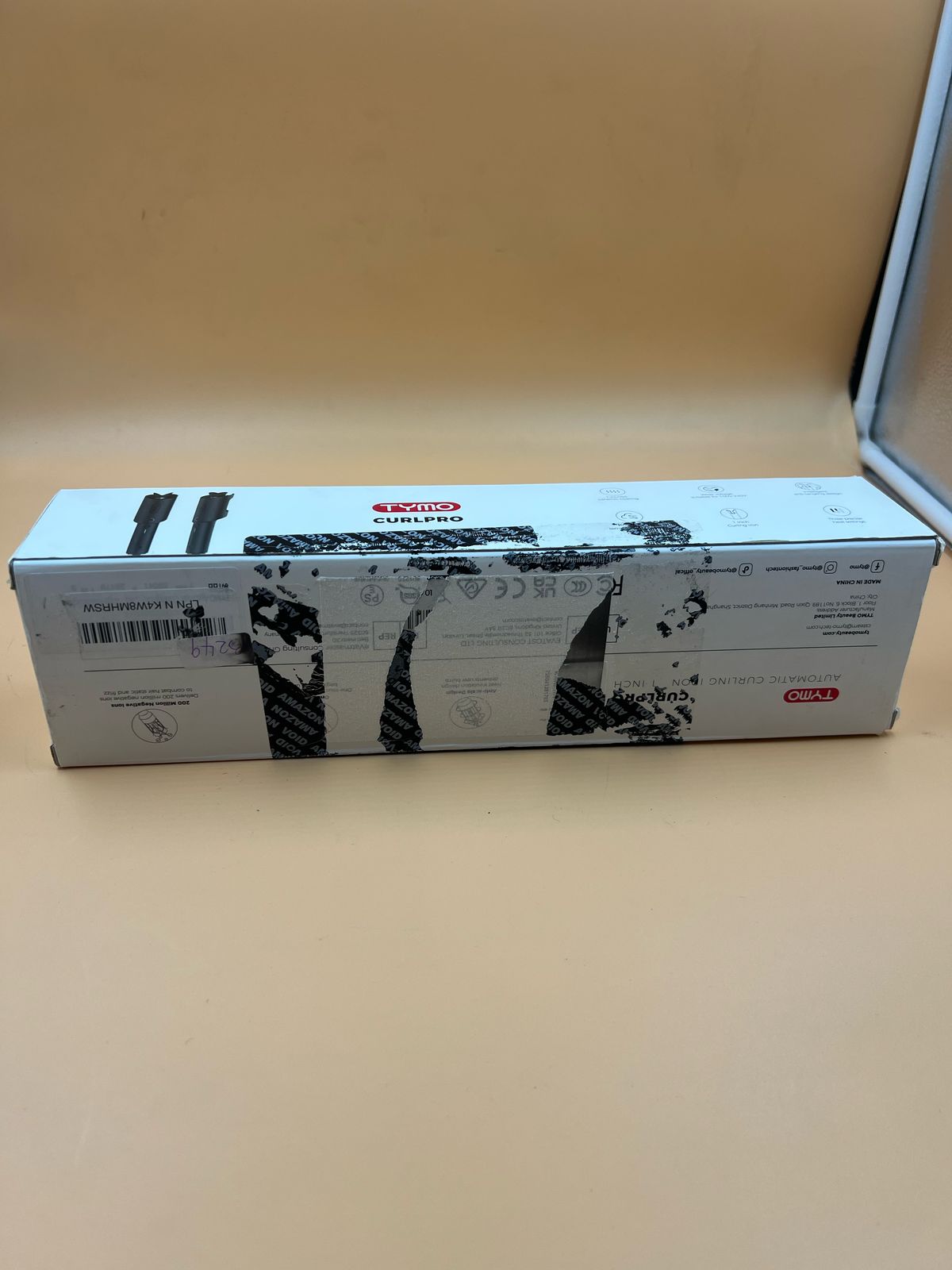 TYMO CURLPRO - Rizador giratorio automático CAJA CON DETALLE