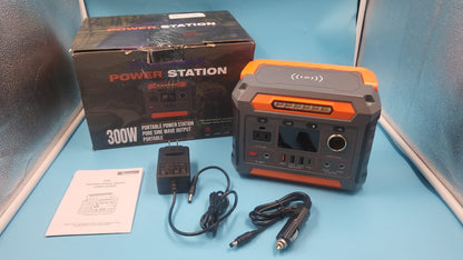 Estación De Energía Portátil 300W 288Wh Onda Sinusoidal