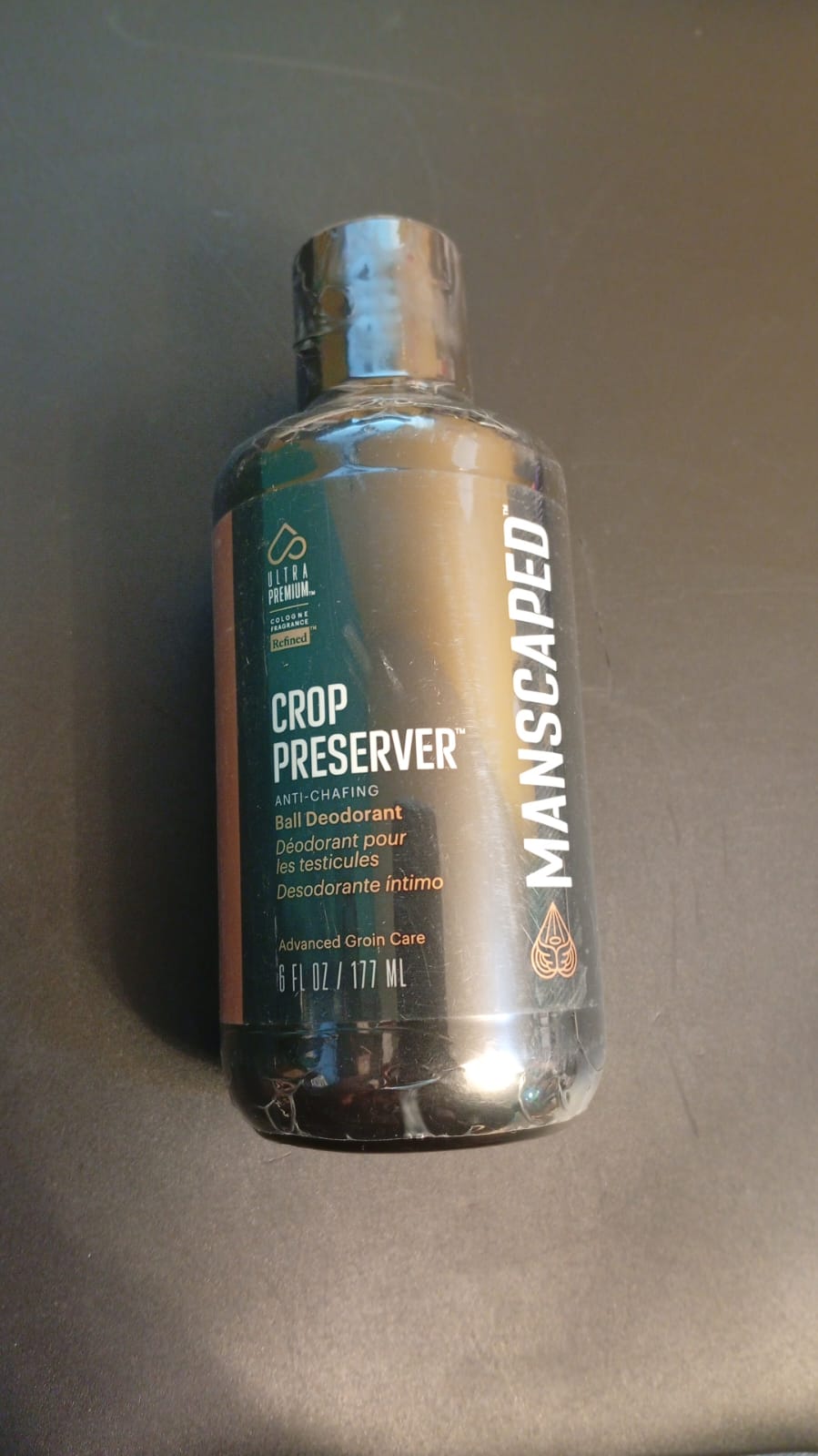 Desodorante para la zona íntima, anti-rozaduras, para caballero.