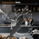 Juego de Cuchillos de Cocina de 14 Pzas con Afilador Incorporado. ASTERCOOK