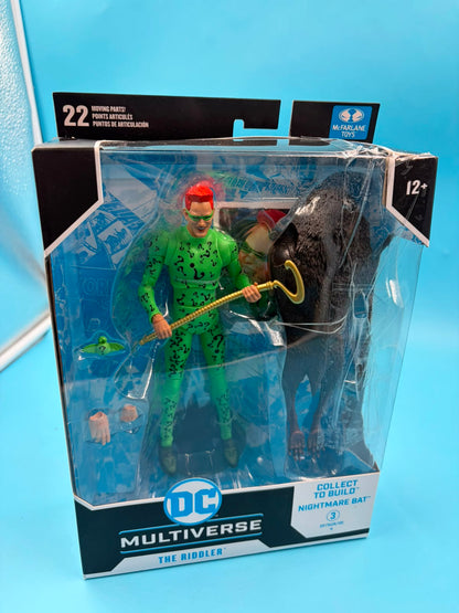 Figura McFarlane DC Multiverse The Riddler Batman (CAJA ABIERTA)