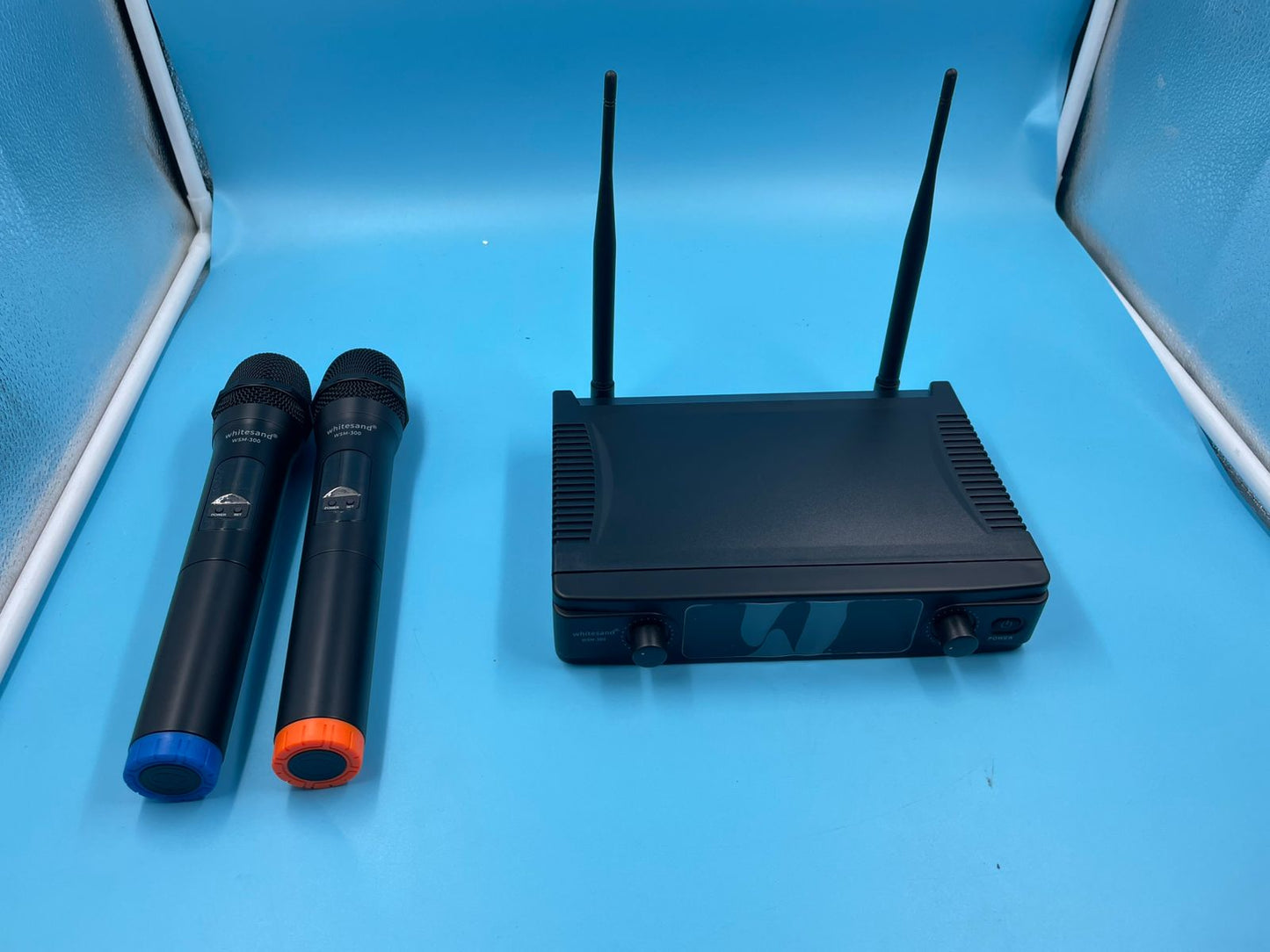 whitesand - Sistema de micrófono inalámbrico UHF.