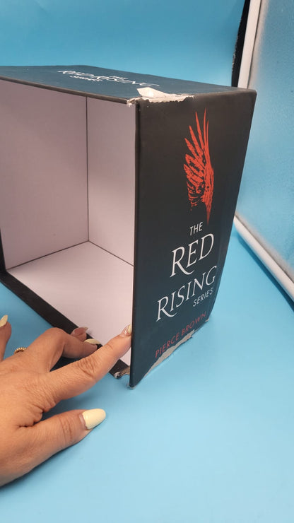 Red Rising Colección 6 Libros Pierce Brown Original DETALLE