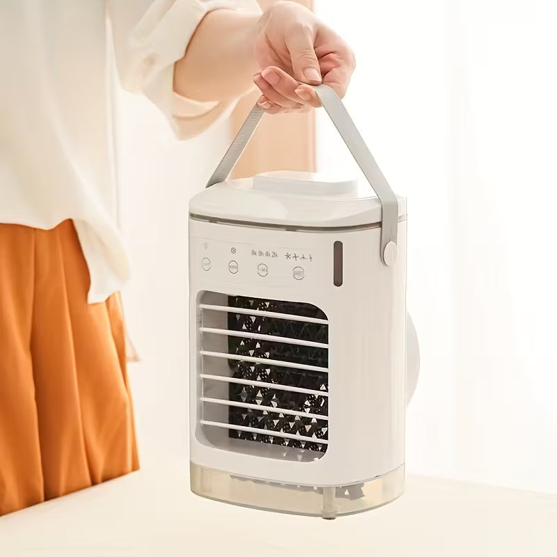 Mini Aire Portátil Ventilación 4 Velocidades Silencioso (USADO)