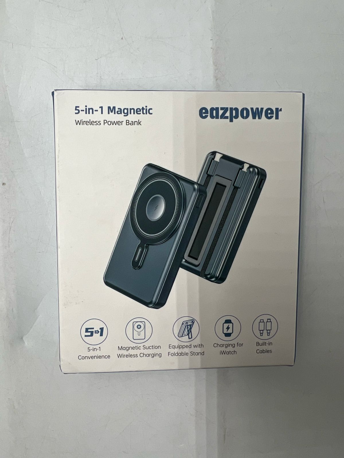 Cargador portátil inalámbrico magnético Eazpower