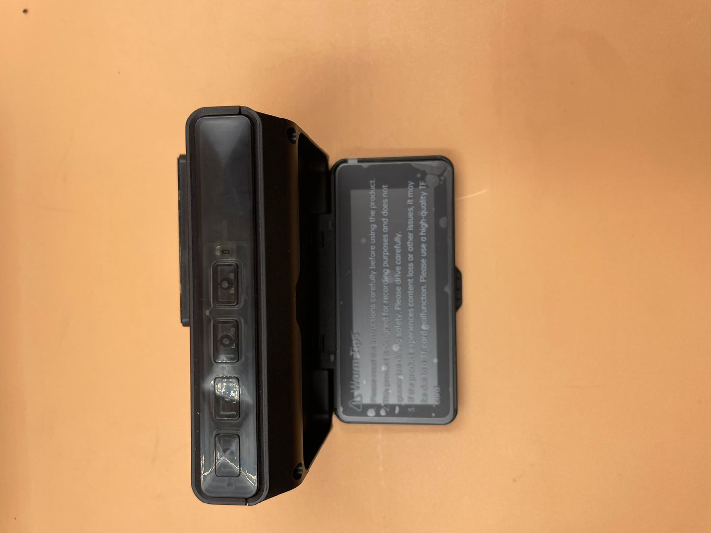 Cámara de tablero trasera delantera Hdslj 4k para automóviles.