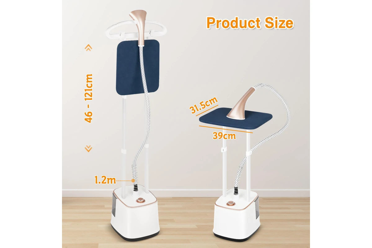 Vaporizador plancha para ropa, 2.7lt, 10 niveles de vapor, uso facil.