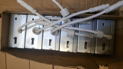 CHARKEE 20 Luces LED Empotrables 6 Pulgadas 5 Tonos