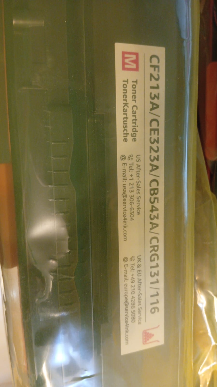 Cartucho de tóner Compatible con Canon 131, 131 A/X, 5pcs.