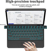 Funda de teclado para iPad Pro de 11" retroiluminación magnético