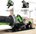 GALAX PRO 20V 4-1/2" Sierra circular inalámbrica con batería de 2.0Ah USADO.