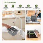 Lonchera eléctrica inalámbrica Snidomn, cap. 6,3 tazas (USADO)