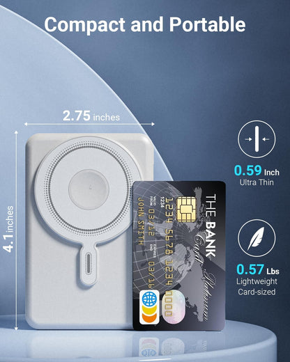 Cargador portátil inalámbrico magnético Eazpower