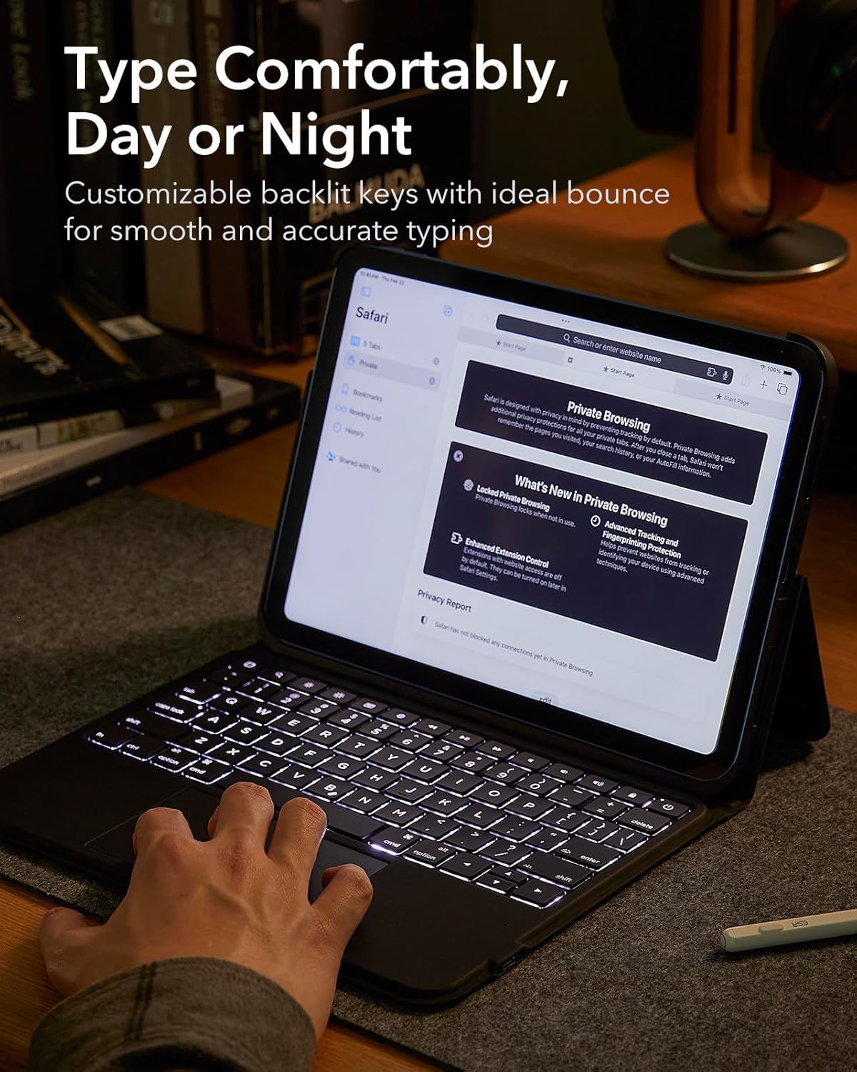 ESR - Funda para iPad 11th (A16, 2025)/5ª generación.