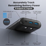 Cargador portátil HX160Y8 40800mAh 2 cables